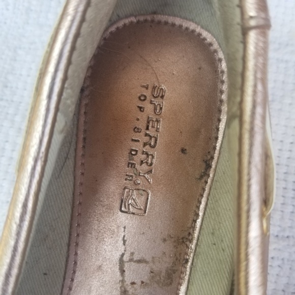 Sperry rosegold leather‎ topside 9.5 - Picture 8 of 8
